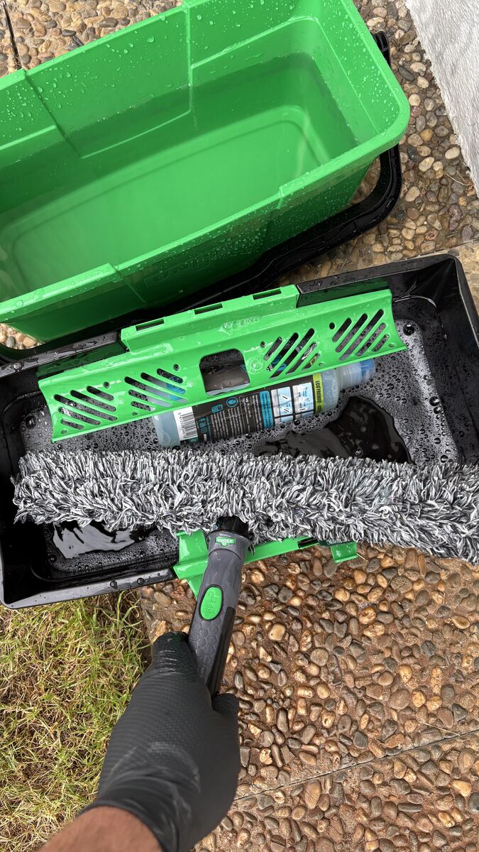 Professionelle Glasreinigung Ausrüstung - Reinwassersystem Peters